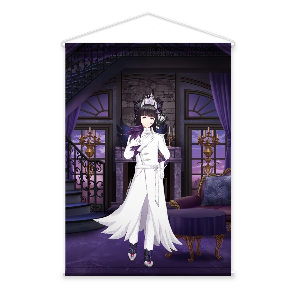 【メイドさん】3月生誕祭記念日-タペストリー-G0548