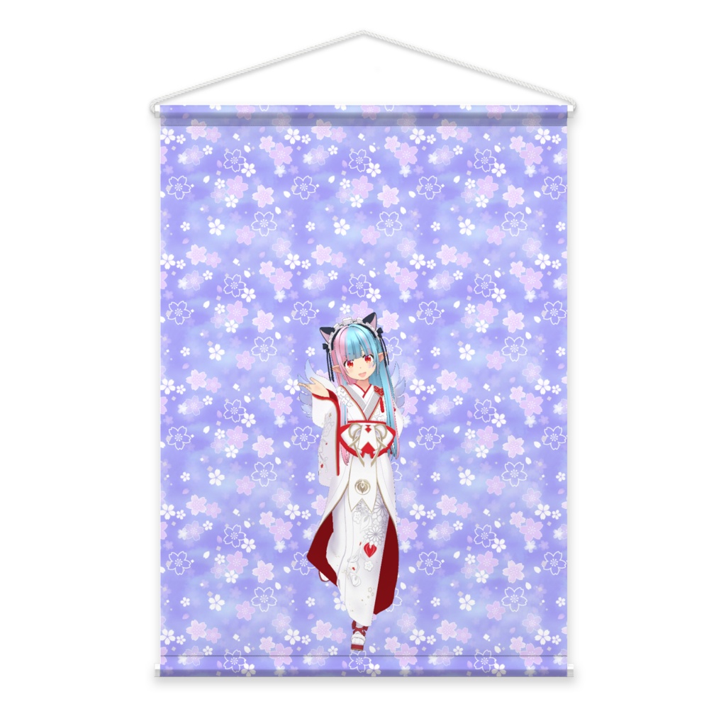 【超天使おいなり】3月生誕祭記念日-タペストリー-G0546