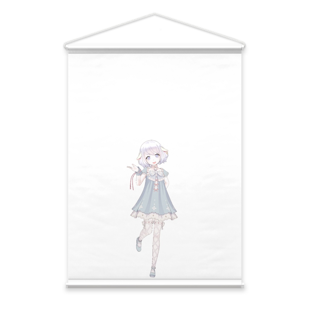 【綿飴レム】3月生誕祭記念日-タペストリー-G0543