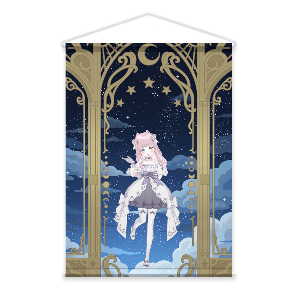 【きゅんちゃん】3月生誕祭記念日-タペストリー-G0541