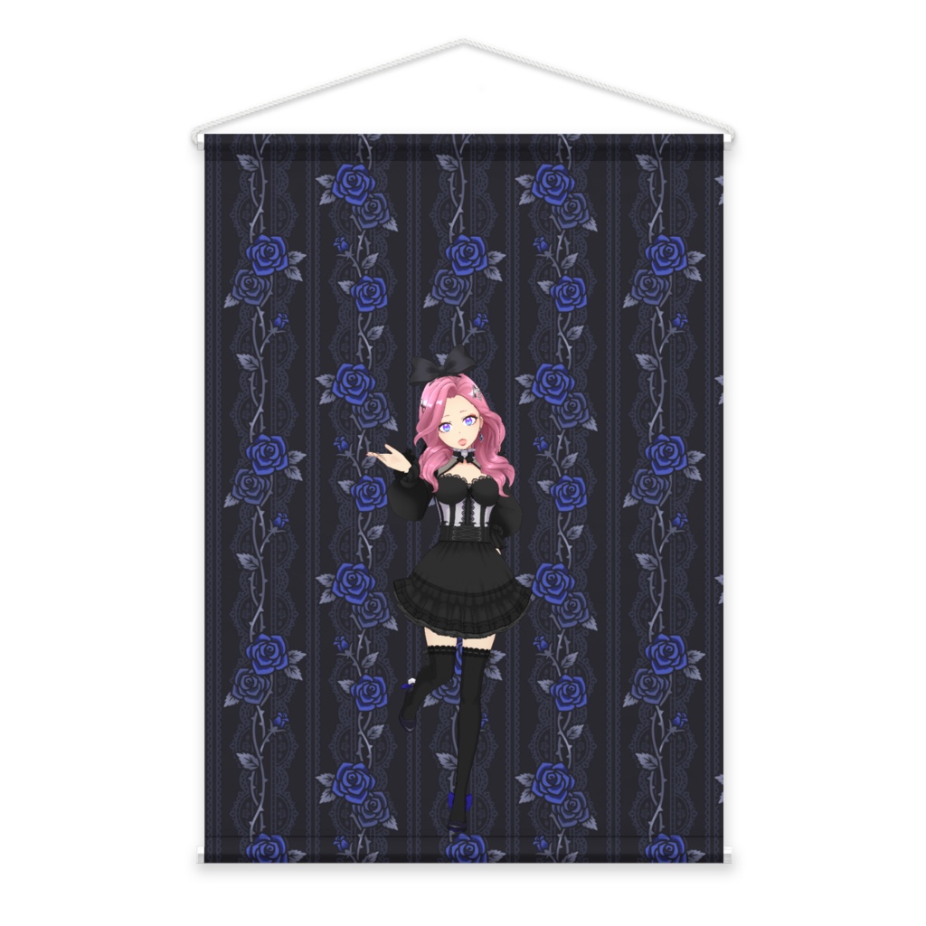 【月乃うさ】3月生誕祭記念日-タペストリー-G0501