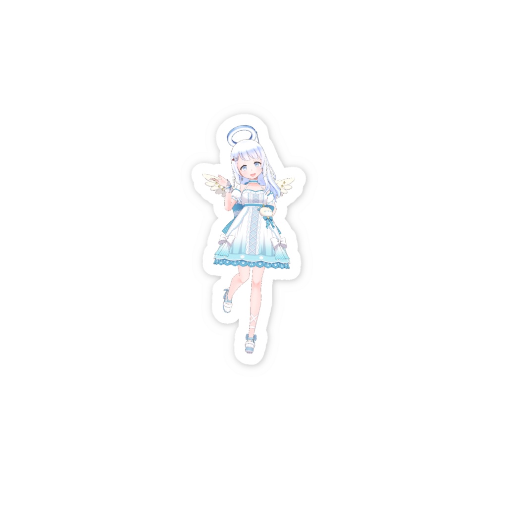 【白星うたの】3月生誕祭記念日-スマホステッカー-G0490