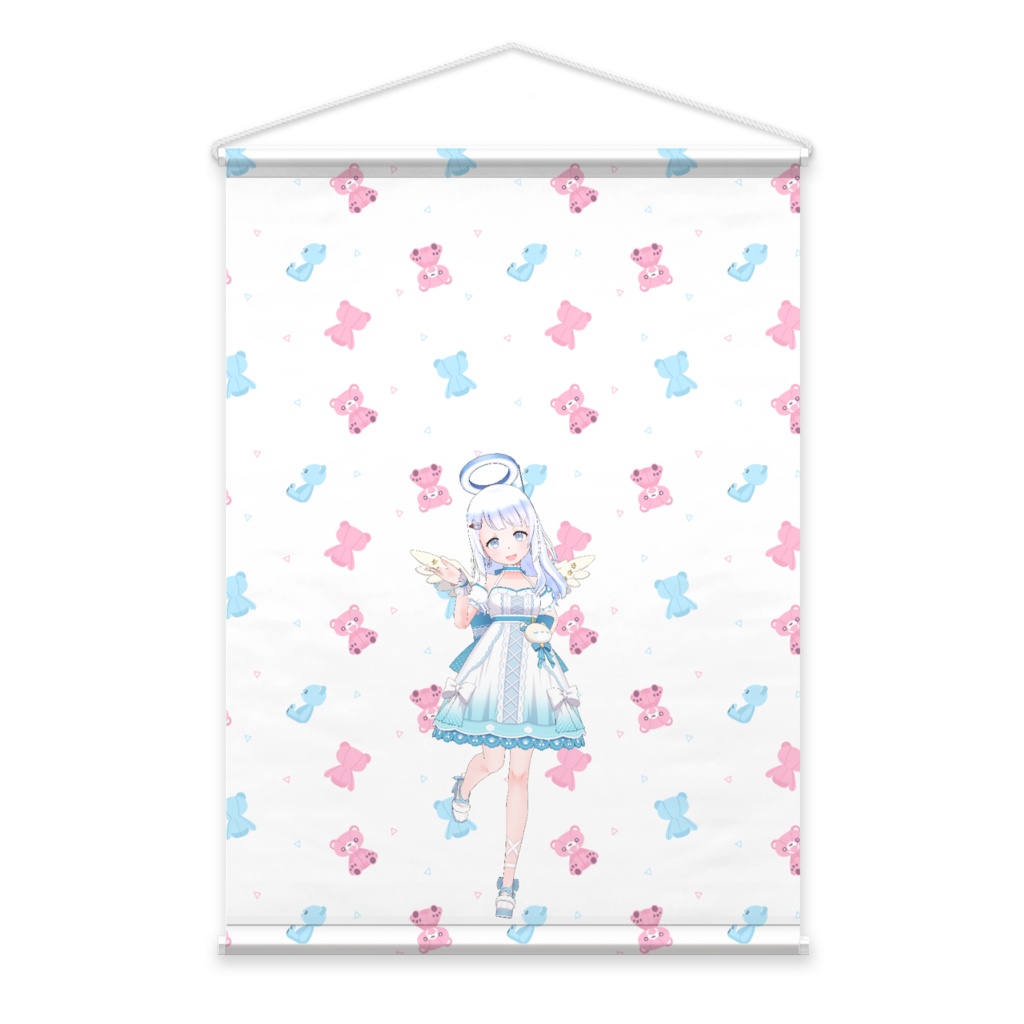 【白星うたの】3月生誕祭記念日-タペストリー-G0490