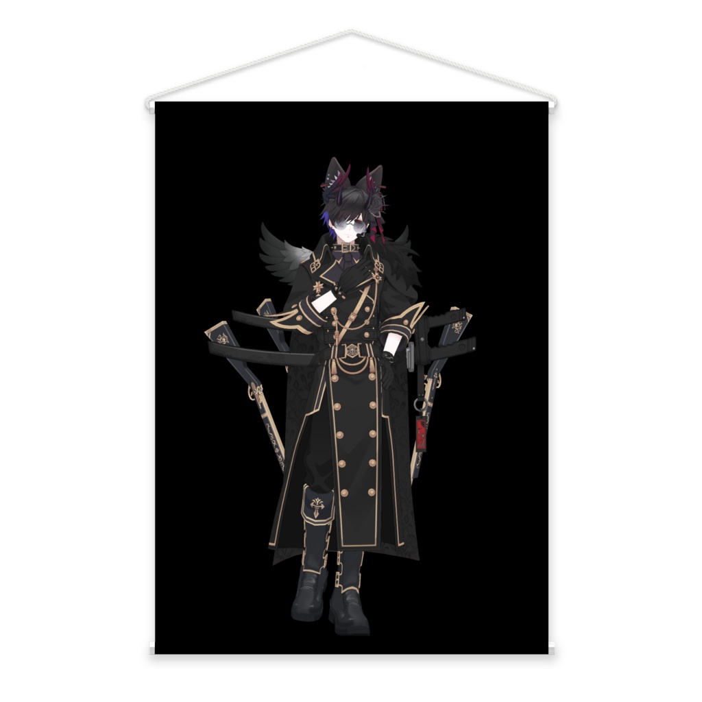 【あしゅ。くん】3月生誕祭記念日-タペストリー-G0488