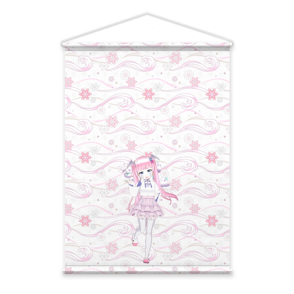 【ふわたあめ】3月生誕祭記念日-タペストリー-G0482