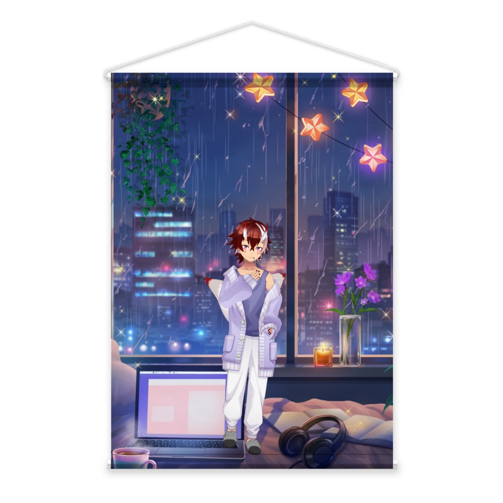 【デルフィーノ】3月生誕祭記念日-タペストリー-G0480