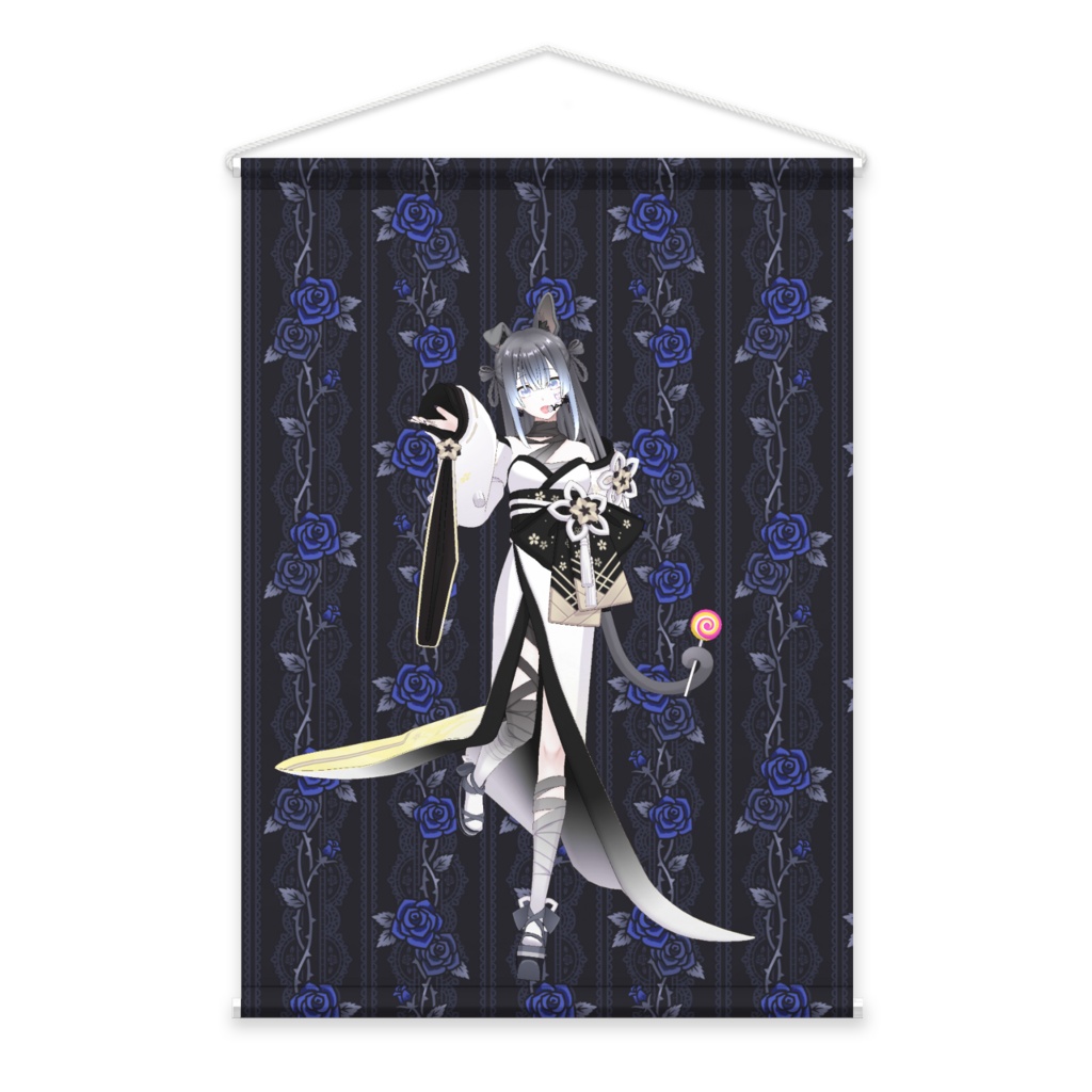 【れーれ（れいん）】3月生誕祭記念日-タペストリー-G0478