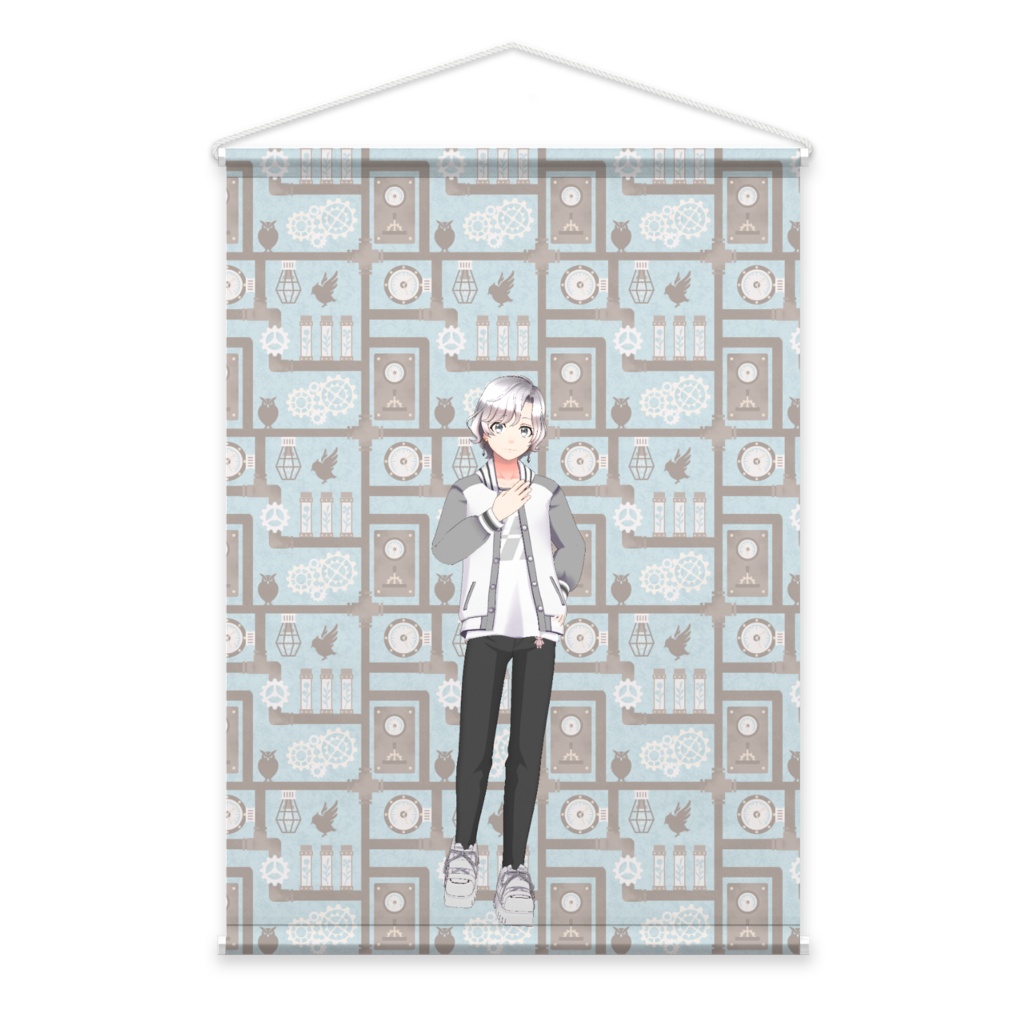 【桜梅 桃李（トーリ）】3月生誕祭記念日-タペストリー-G0476