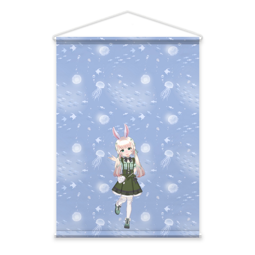 【遊姫亞】3月生誕祭記念日-タペストリー-G0473