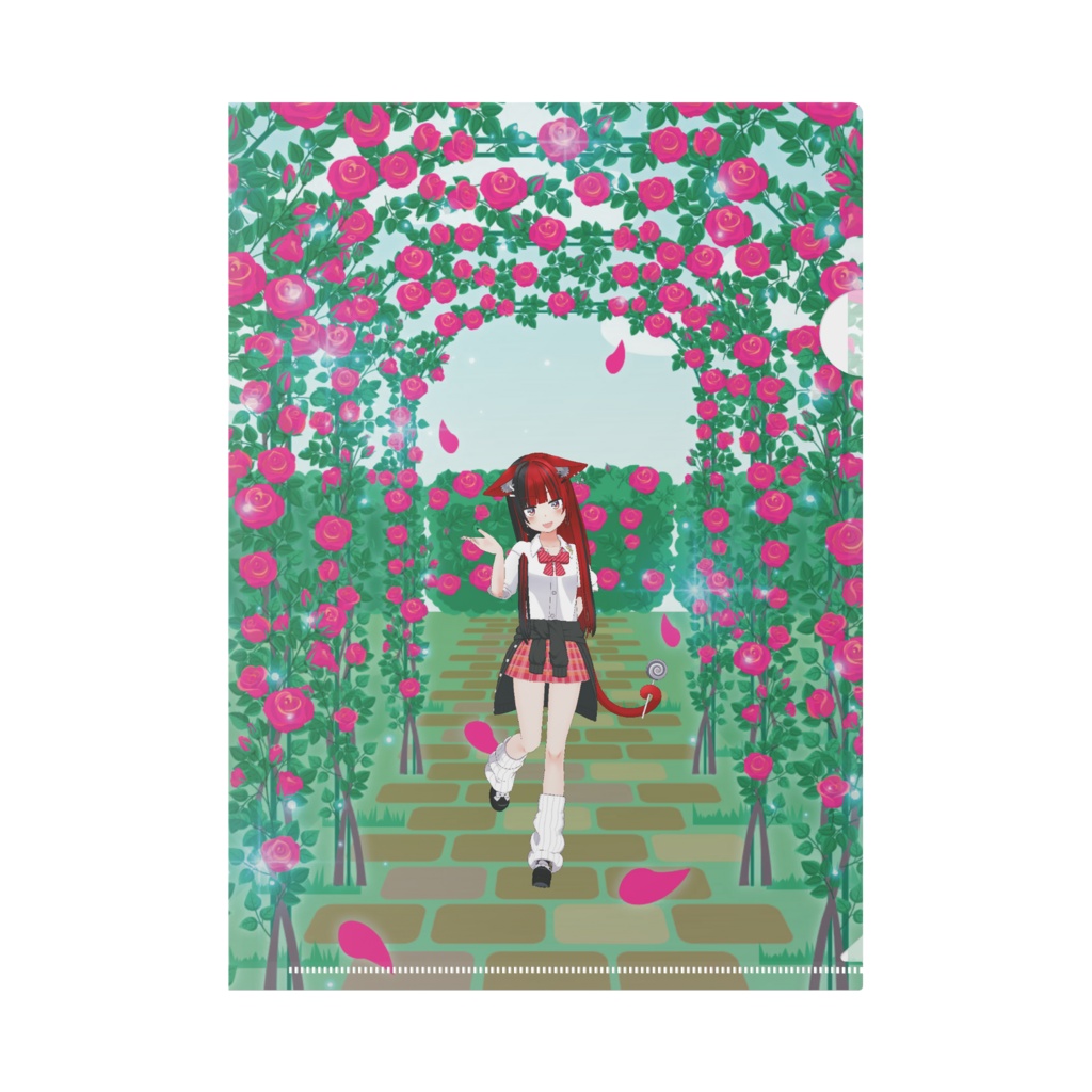 【珠洲すず芽】3月生誕祭記念日-クリアファイル-G0472