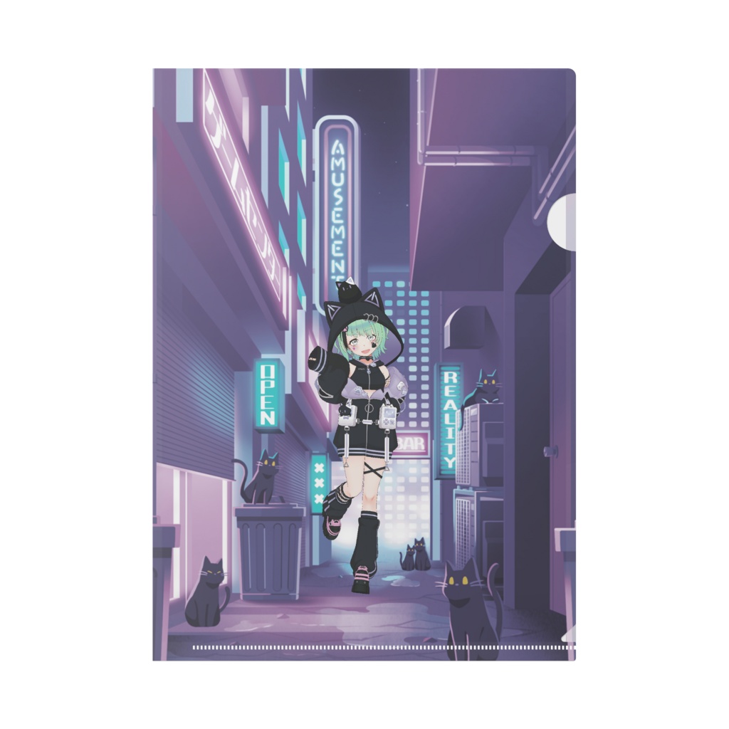 【日溜 りん】3月生誕祭記念日-クリアファイル-G0470