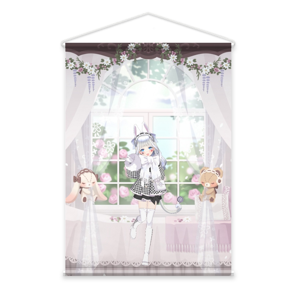 【YU-A】3月生誕祭記念日-タペストリー-G0469