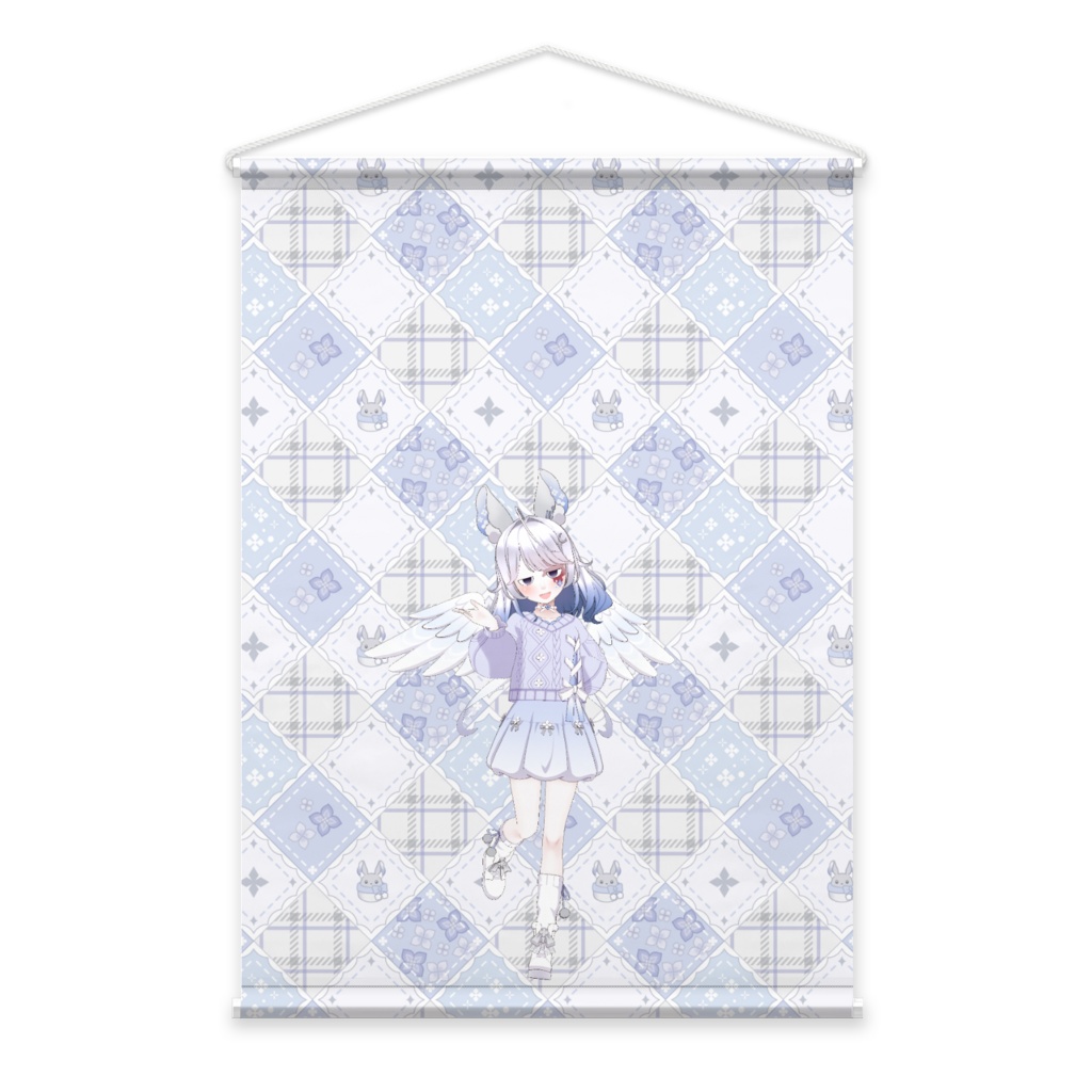 【くろんヨォナ】3月生誕祭記念日-タペストリー-G0465