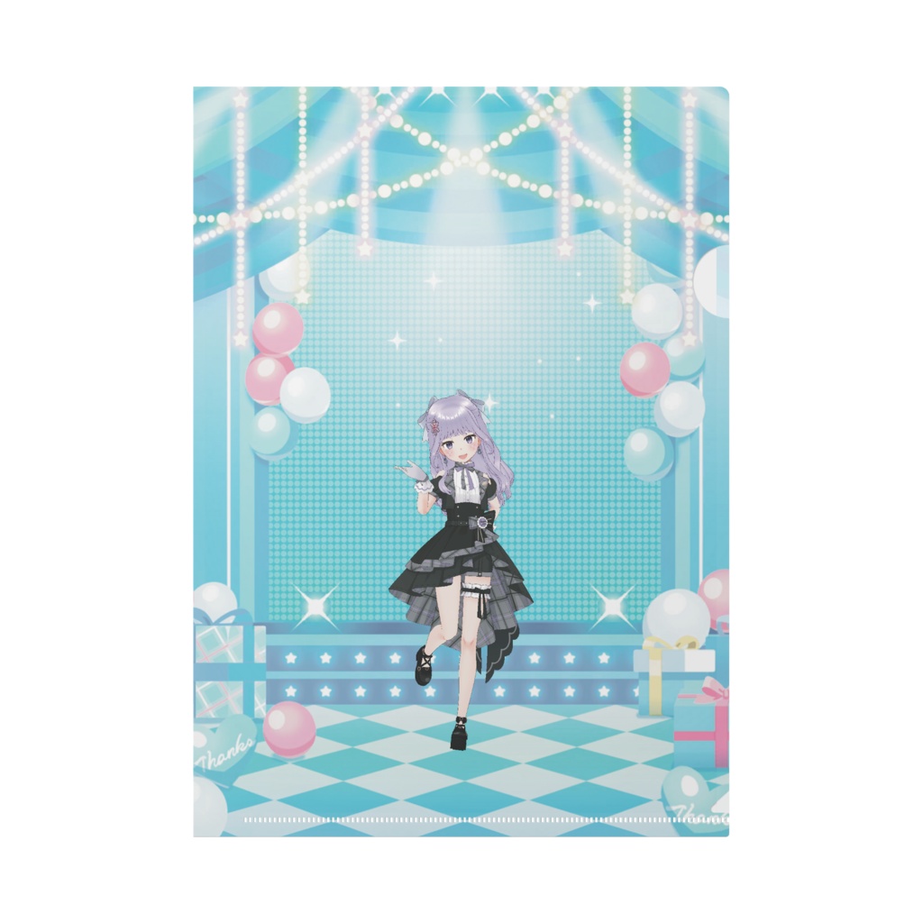 【東雲 せつな】3月生誕祭記念日-クリアファイル-G0464