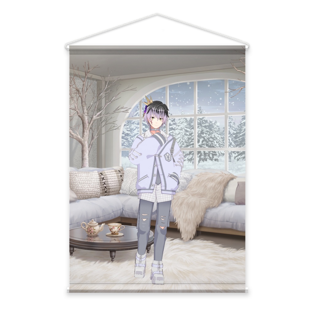 【ぽじ】3月生誕祭記念日-タペストリー-G0458