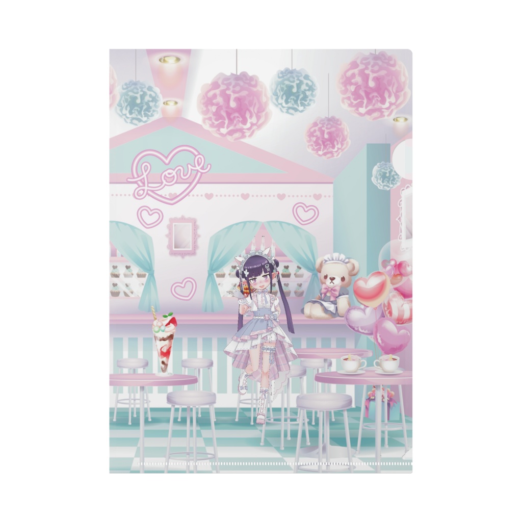 【ツキ】3月生誕祭記念日-クリアファイル-G0456