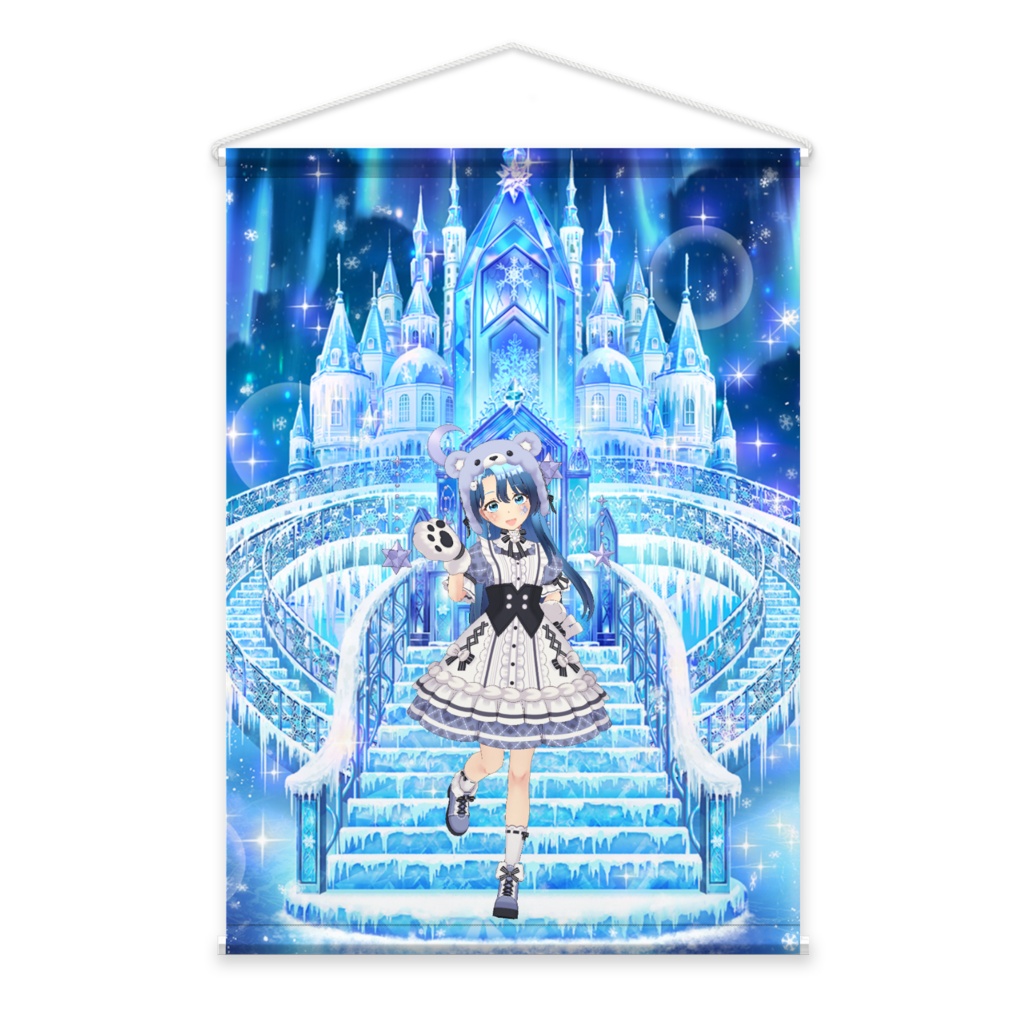 【こあら】3月生誕祭記念日-タペストリー-G0451