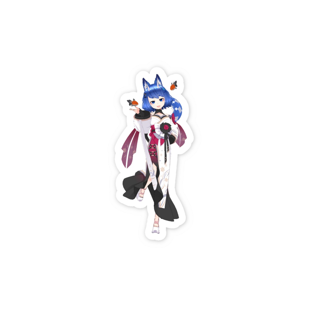 【氷雨のグッズ】3月生誕祭記念日-スマホステッカー-G0444