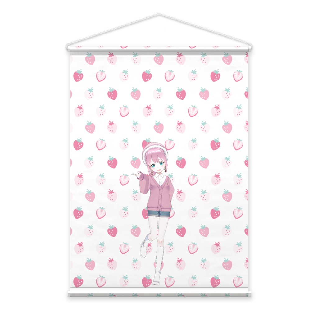 【苺谷りと】3月生誕祭記念日-タペストリー-G0441