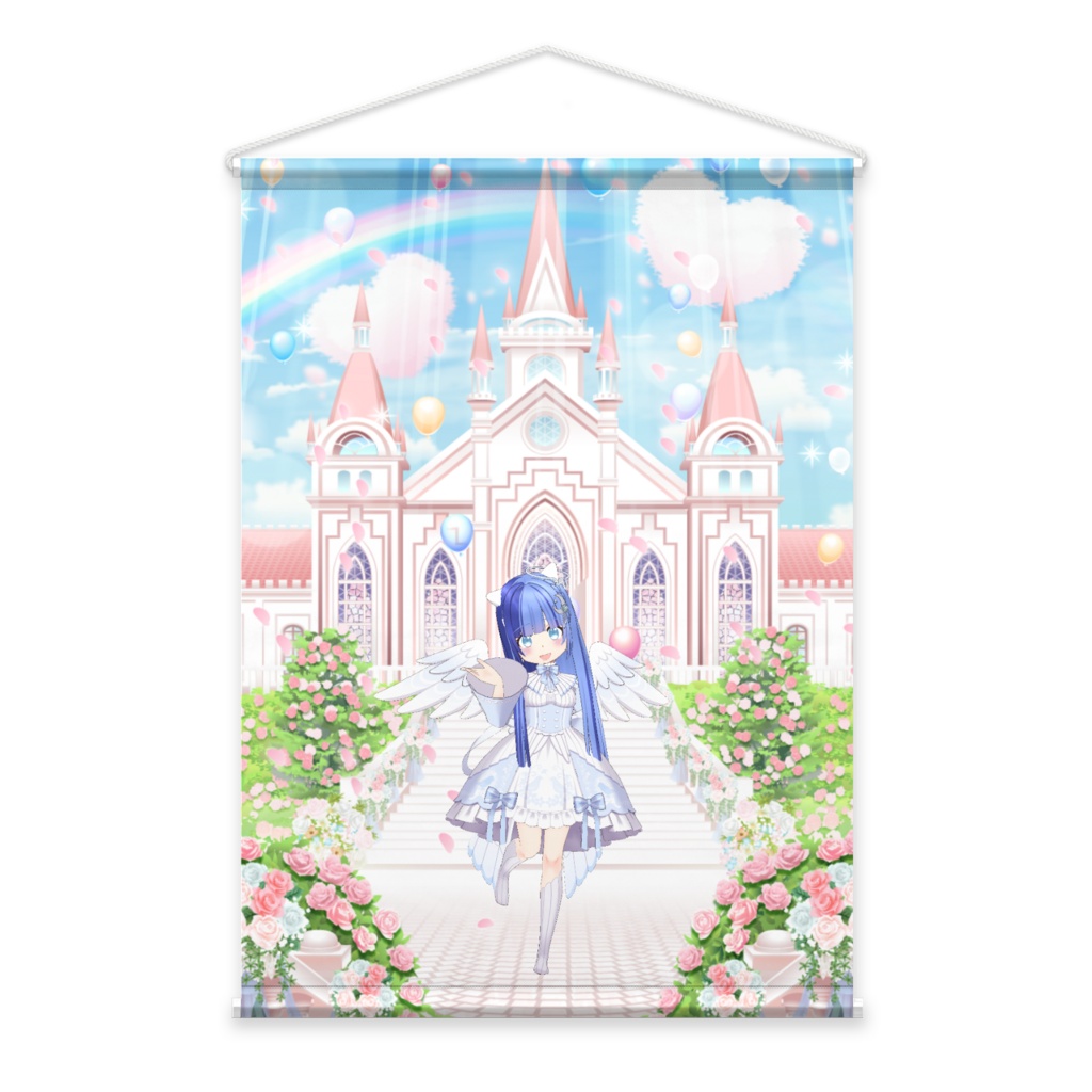 【雫石つゆ】3月生誕祭記念日-タペストリー-G0430