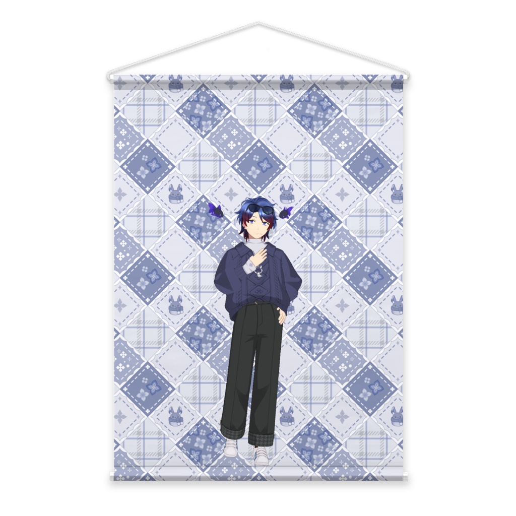 【りんどう】3月生誕祭記念日-タペストリー-G0428