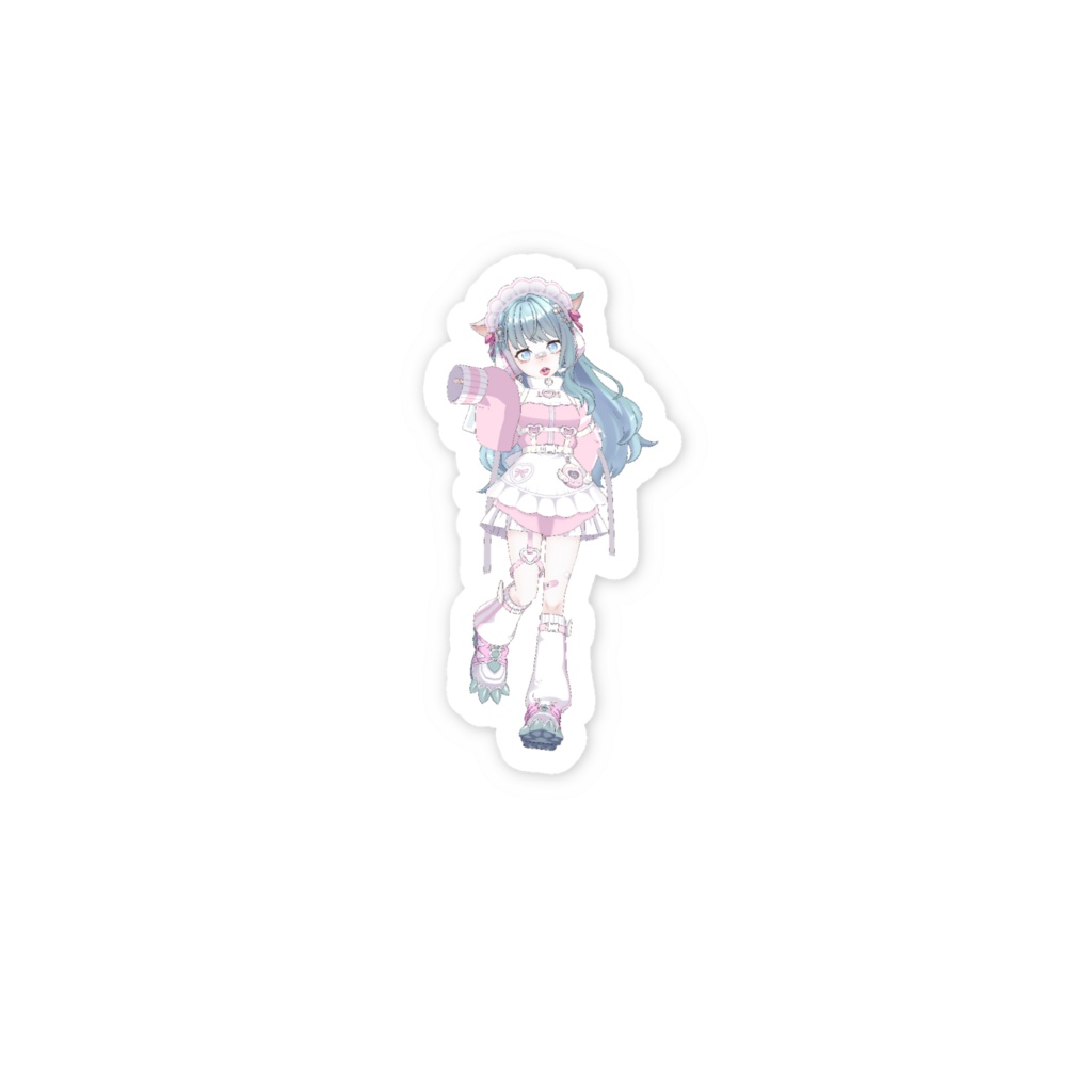 【翎颯のの子】3月生誕祭記念日-スマホステッカー-G0427