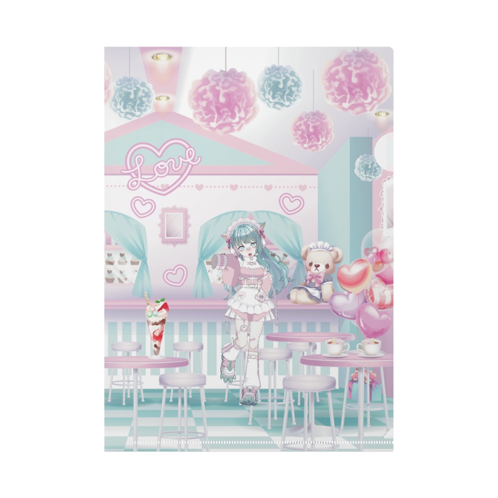 【翎颯のの子】3月生誕祭記念日-クリアファイル-G0427