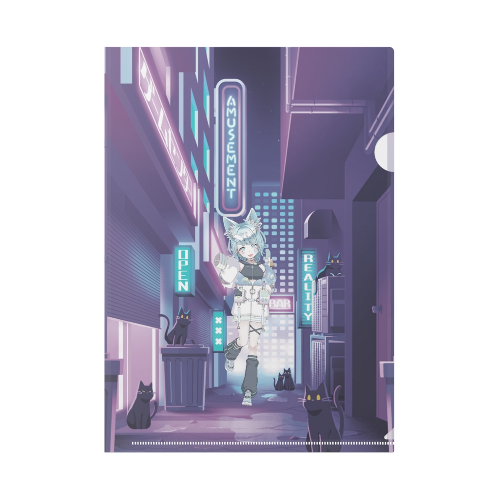 【御蒼空くぅ】3月生誕祭記念日-クリアファイル-G0422