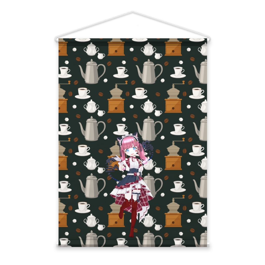 【心愛みる】3月生誕祭記念日-タペストリー-G0414