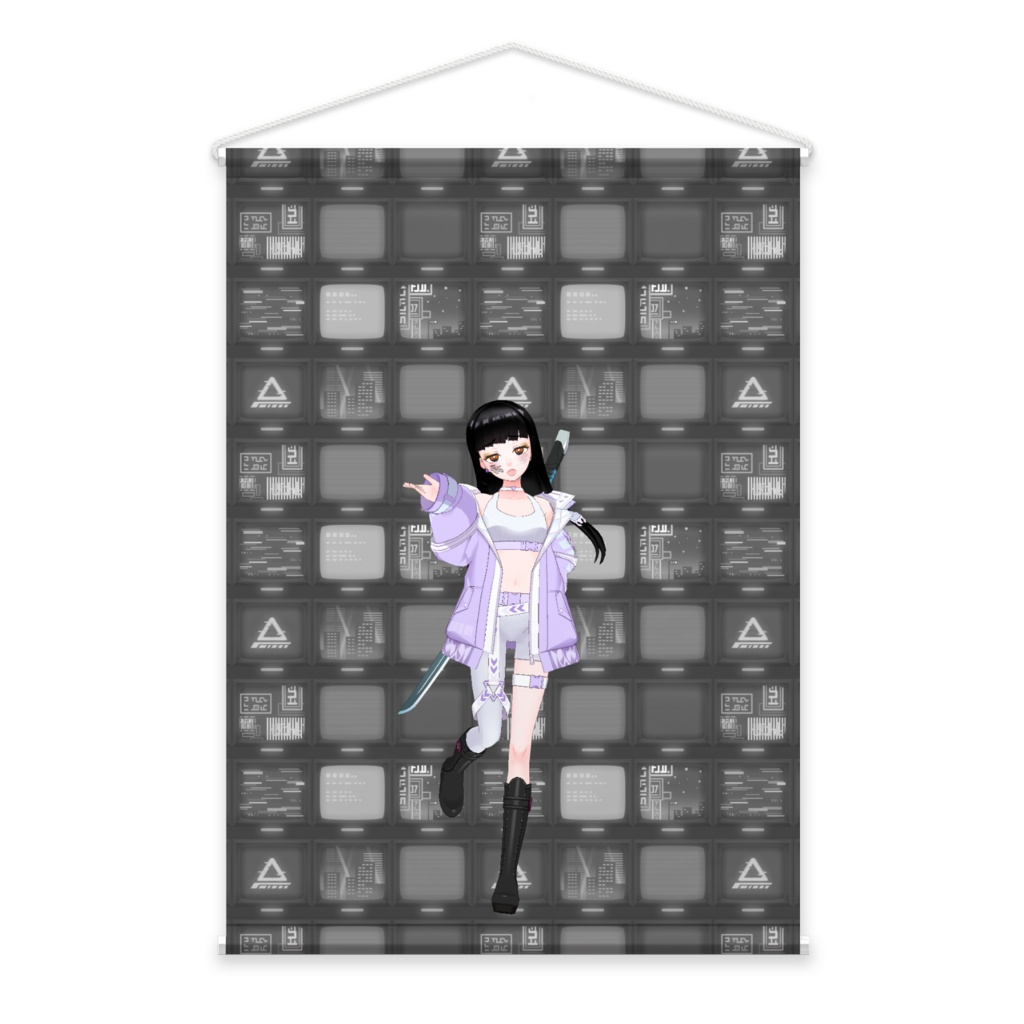 【巳影/Mikage】3月生誕祭記念日-タペストリー-G0407