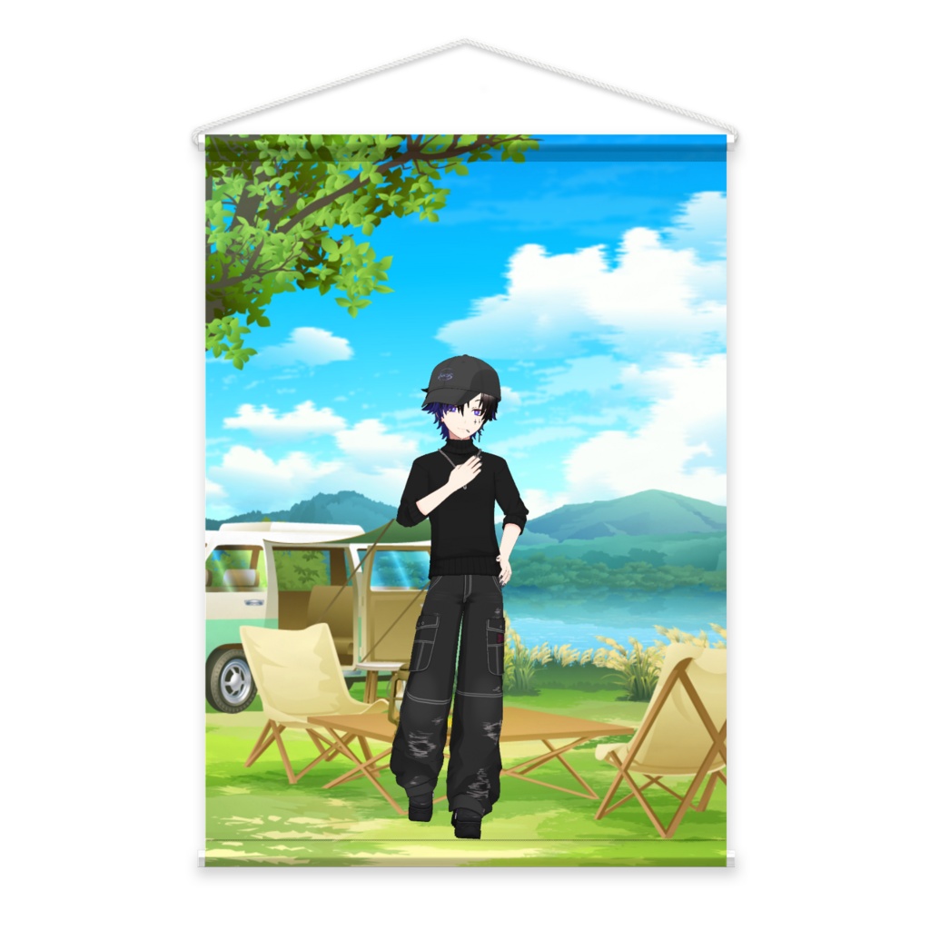 【カヲル】3月生誕祭記念日-タペストリー-G0403