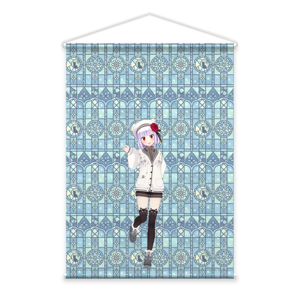 【子猫ねこ】3月生誕祭記念日-タペストリー-G0401