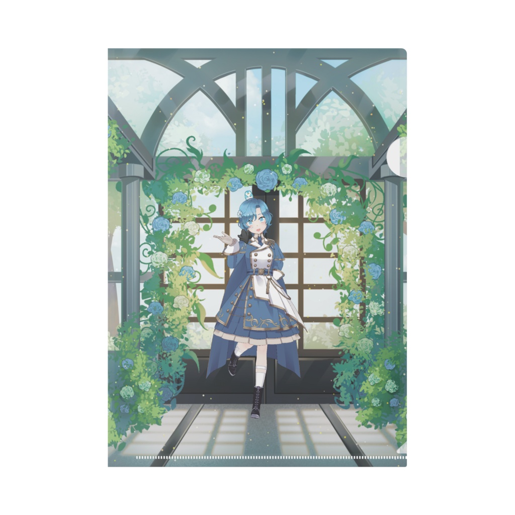 【藍白 凪】3月生誕祭記念日-クリアファイル-G0399