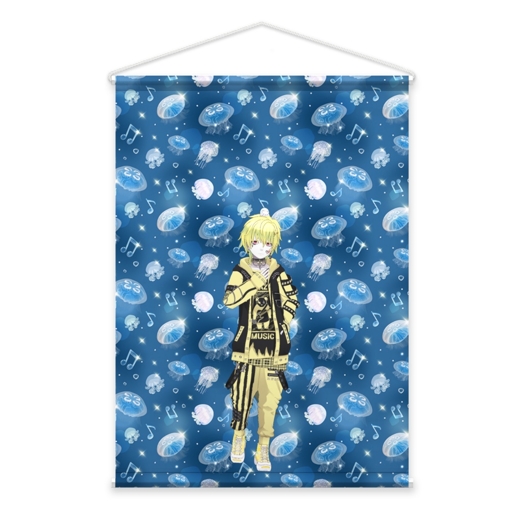 【のらちゃんex】3月生誕祭記念日-タペストリー-G0397