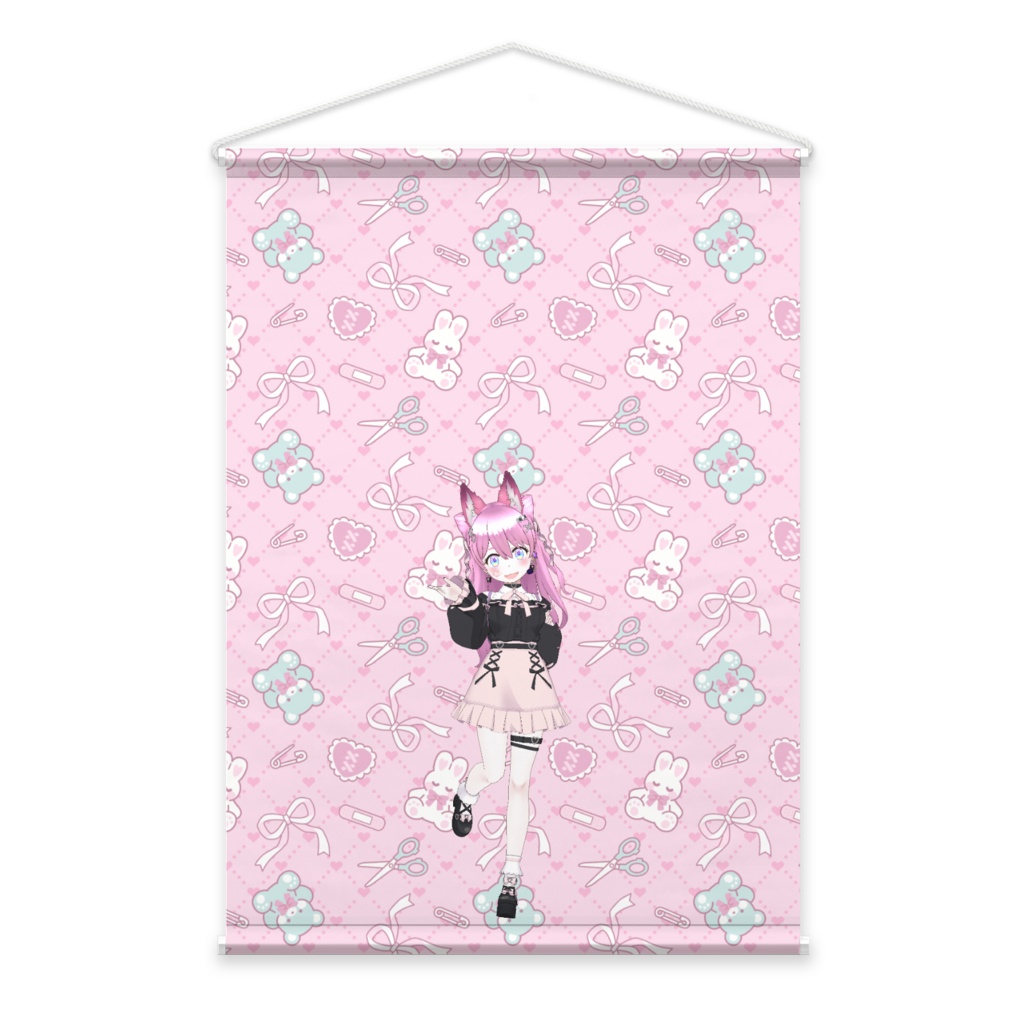 【咲楽胡桃】3月生誕祭記念日-タペストリー-G0394