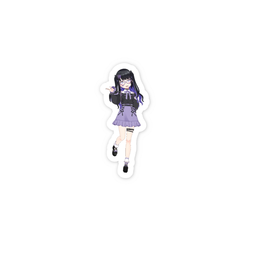 【うどん】3月生誕祭記念日-スマホステッカー-G0391