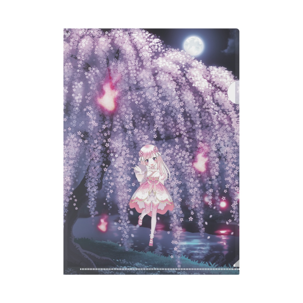 【宙星吹雪】3月生誕祭記念日-クリアファイル-G0389