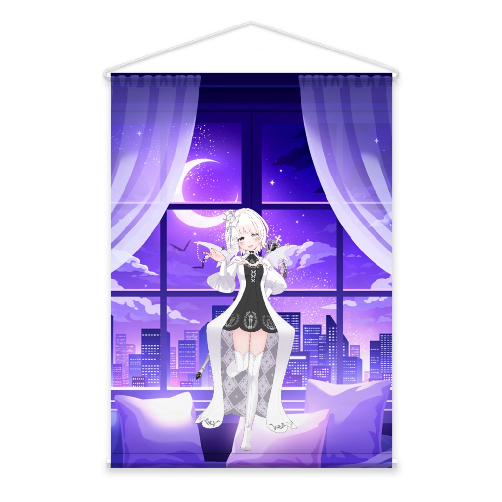 【ｸﾙﾝꔛ‬⸃⸃】3月生誕祭記念日-タペストリー-G0388