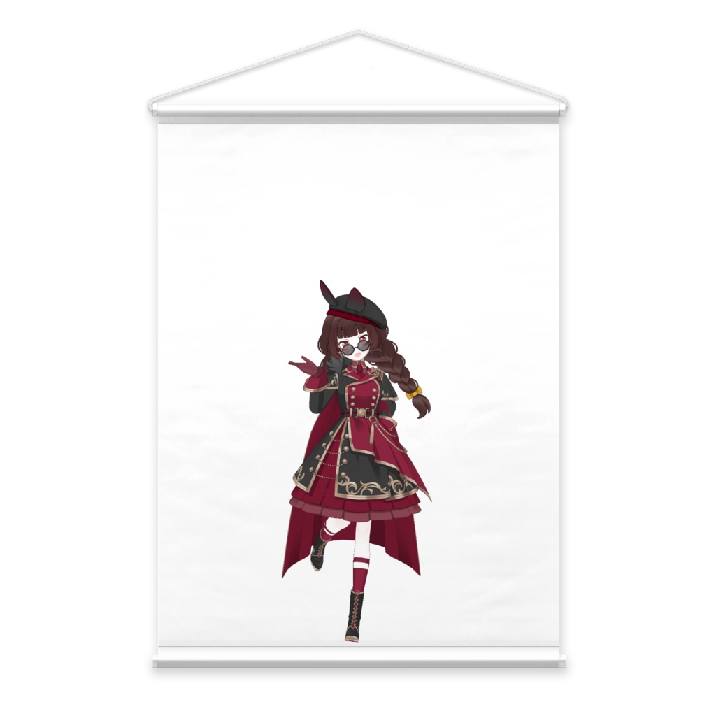 【愛牆 れる】3月生誕祭記念日-タペストリー-G0384