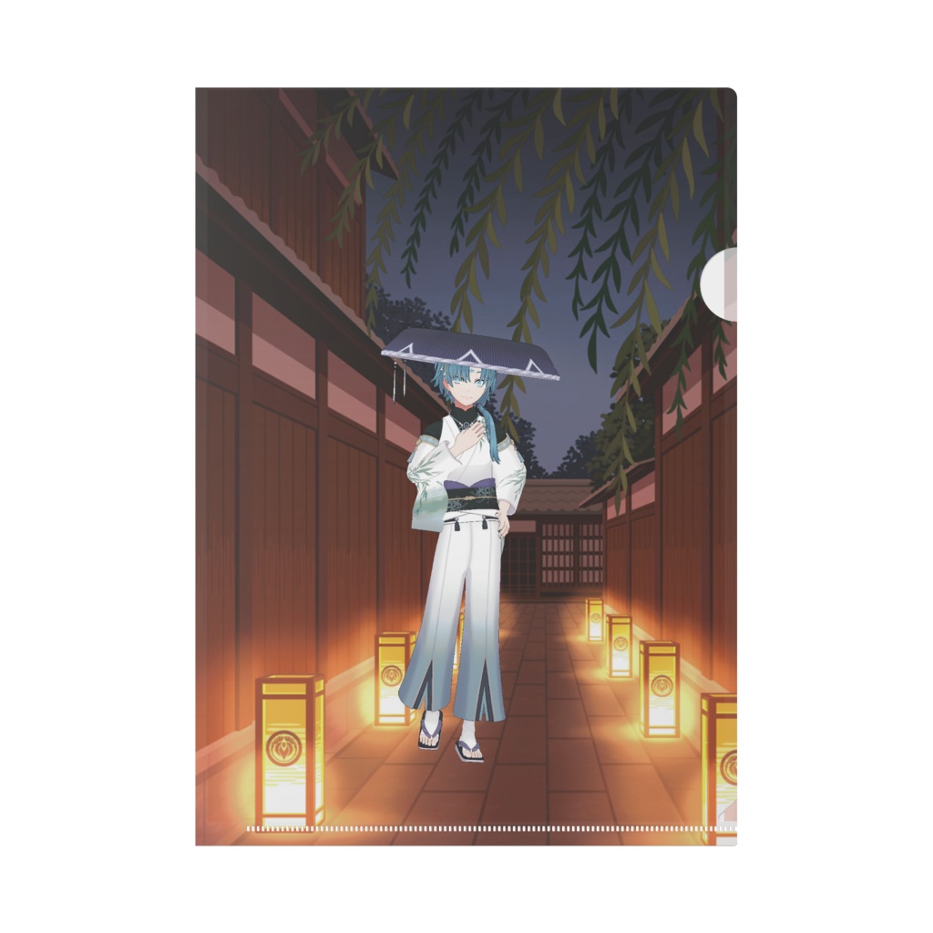 【浮世流らい】3月生誕祭記念日-クリアファイル-G0383