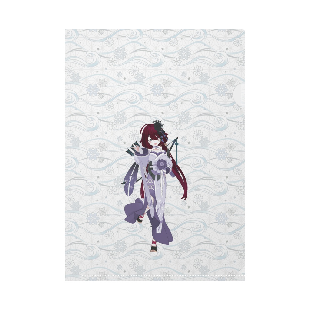 【月風 輝夜】3月生誕祭記念日-クリアファイル-G0381