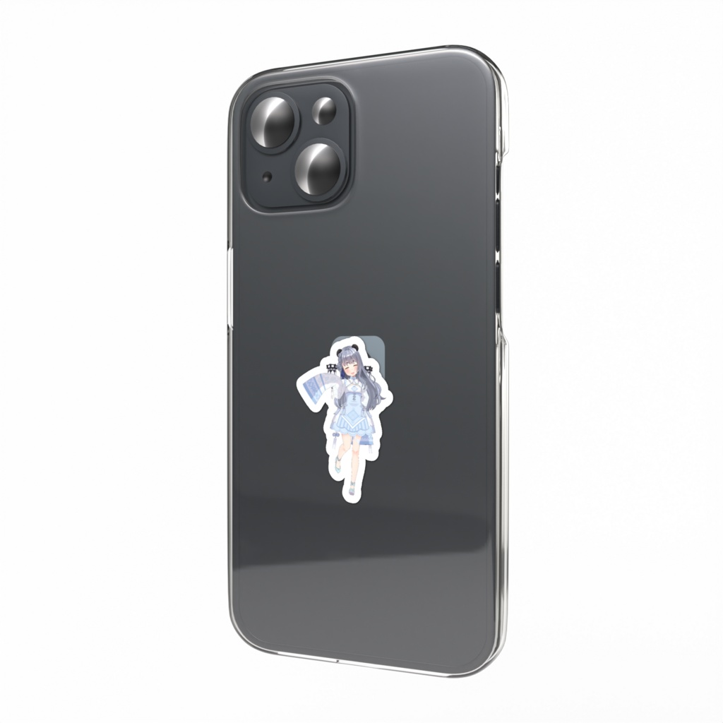 【笹喰 パンダ】3月生誕祭記念日-スマホステッカー-G0375