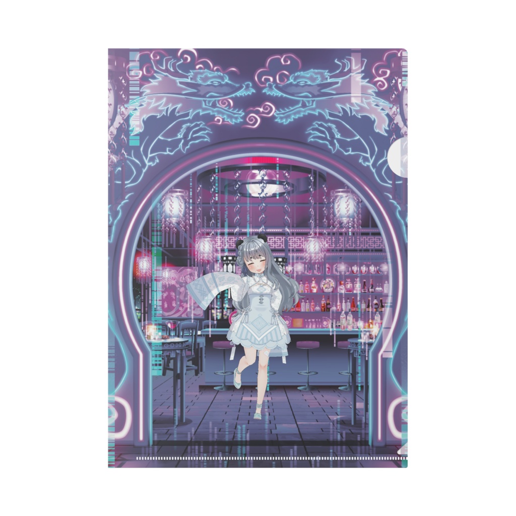 【笹喰 パンダ】3月生誕祭記念日-クリアファイル-G0375