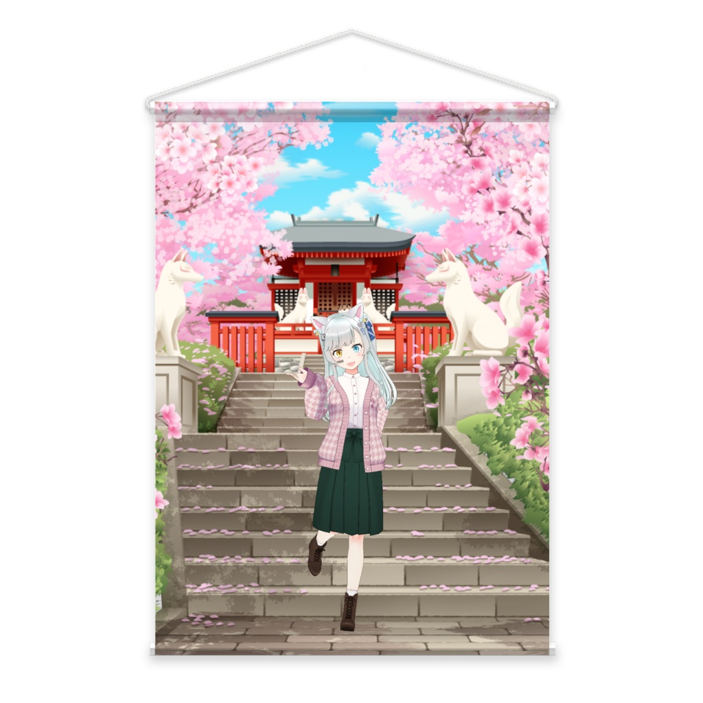 【R】3月生誕祭記念日-タペストリー-G0374