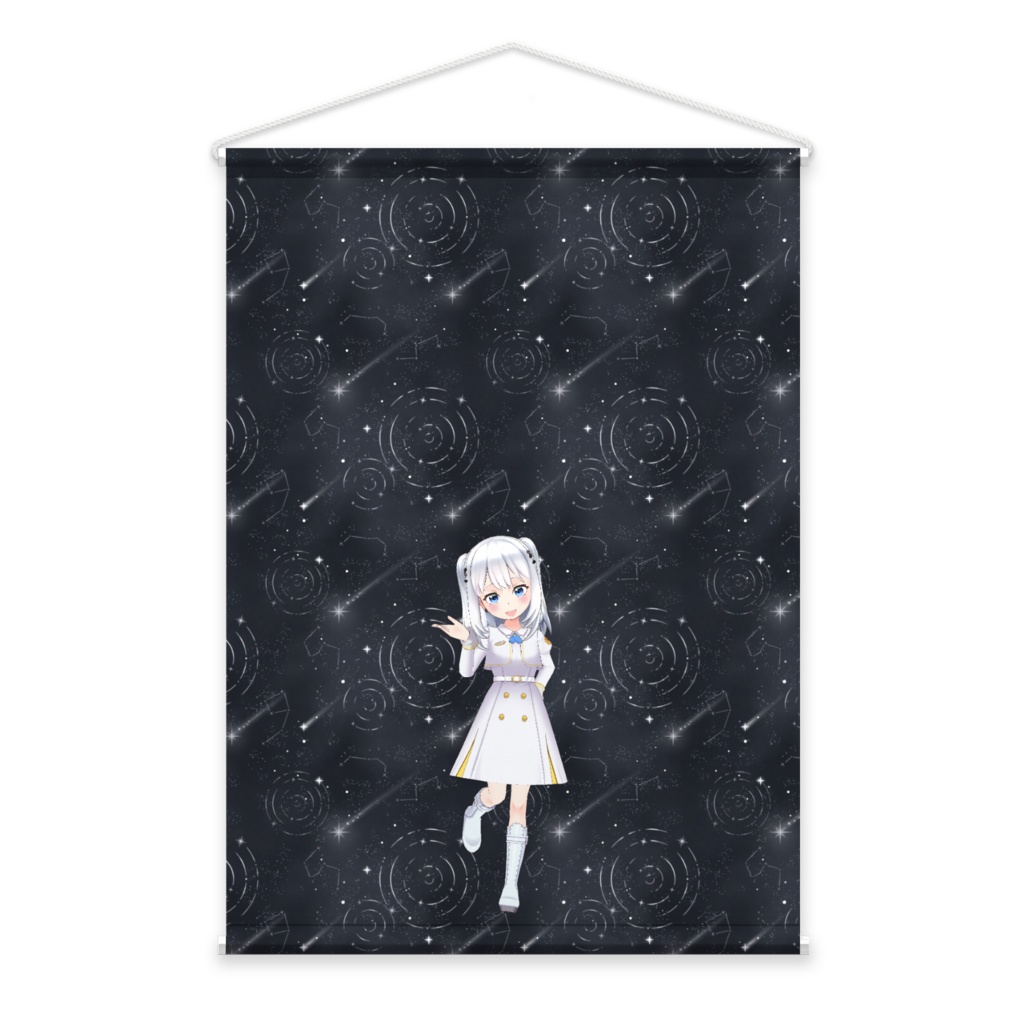 【瑠璃】3月生誕祭記念日-タペストリー-G0372