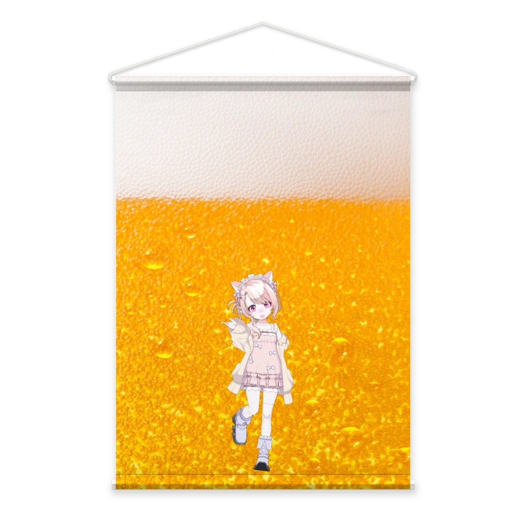 【ﾊﾟﾙﾌﾟﾝﾃ】3月生誕祭記念日-タペストリー-G0368