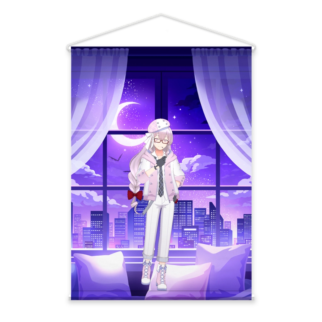 【魚SHIRASU屋】3月生誕祭記念日-タペストリー-G0367