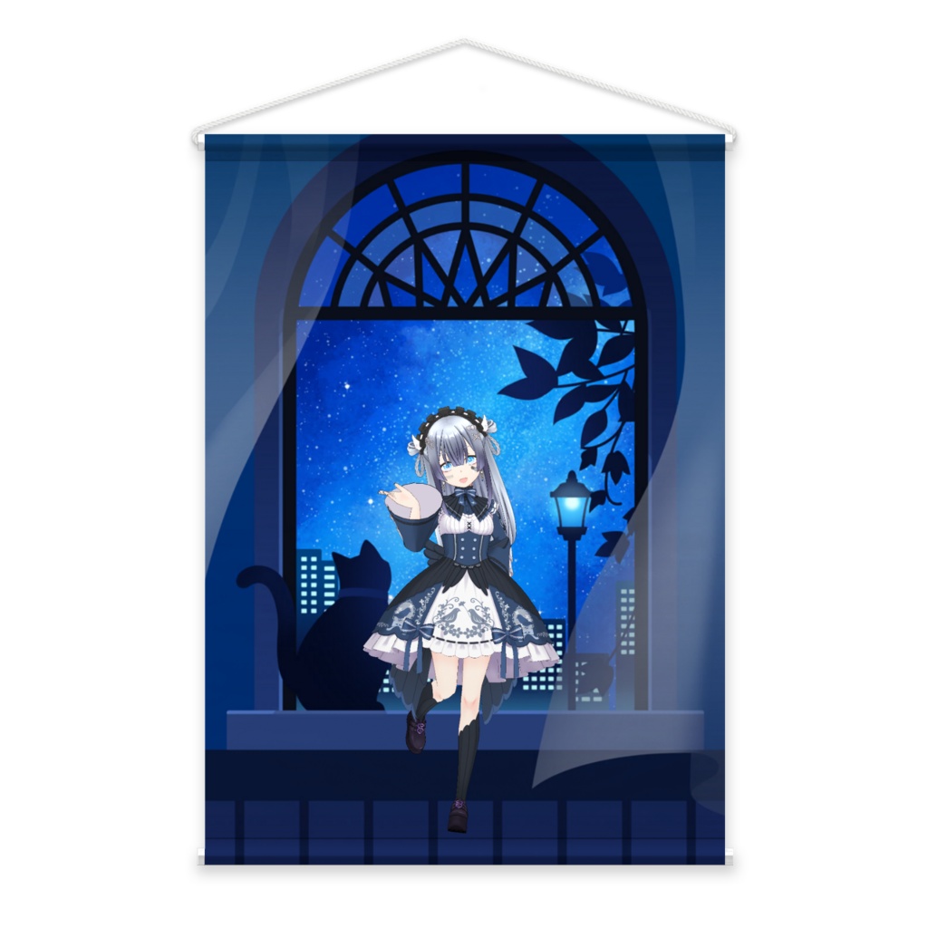 【宵喰 棗】3月生誕祭記念日-タペストリー-G0366