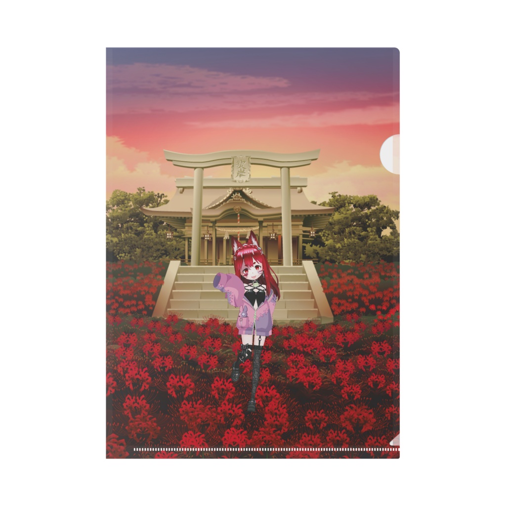 【香道あまね】3月生誕祭記念日-クリアファイル-G0362