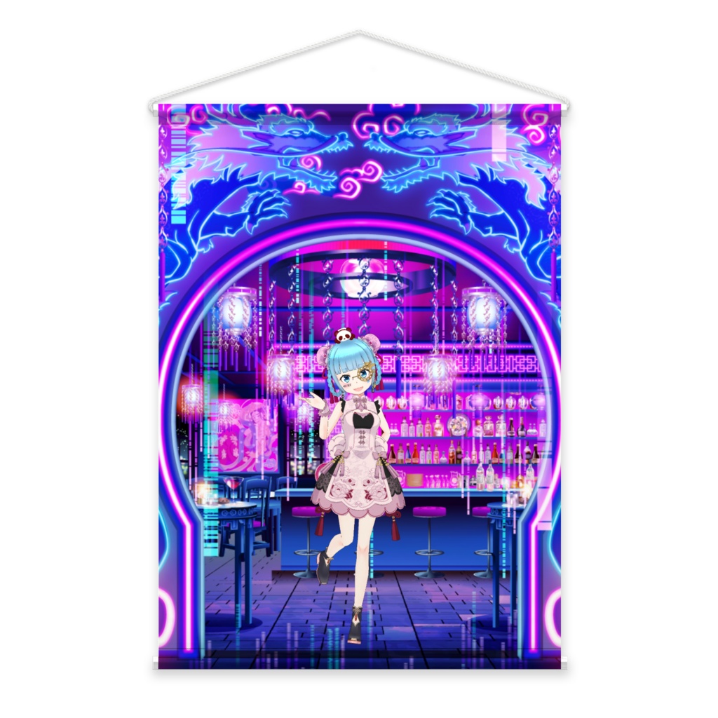 【ぁらぃぶ】3月生誕祭記念日-タペストリー-G0361